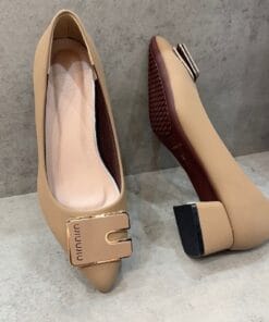 Alternative view of Giày cao gót bít mũi nhọn 3P êm mềm tinh tế sang trọng